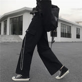 Punk-Kettenhose mit weitem Bein